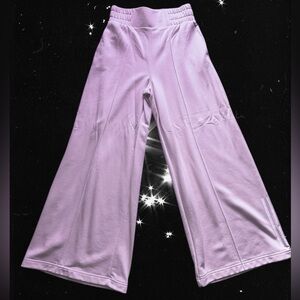 ADIDAS light pink wide-leg joggers (matching hoodie in
other listing)